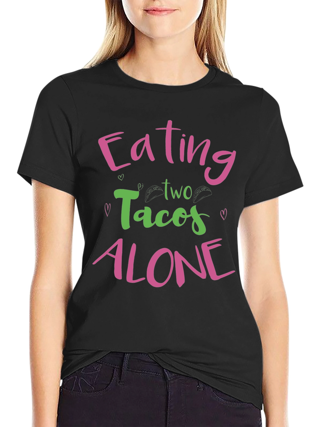 Eating Tacos Alone Graphic Tee