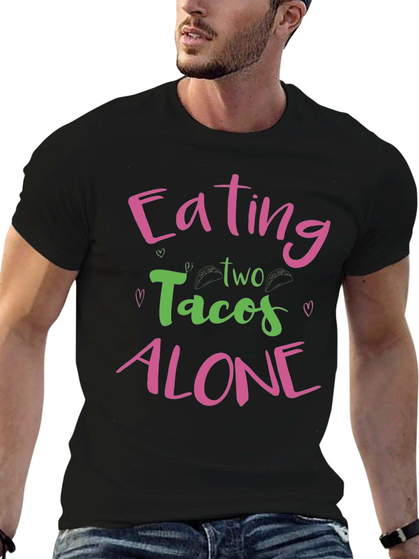 Eating Tacos Alone Graphic Tee