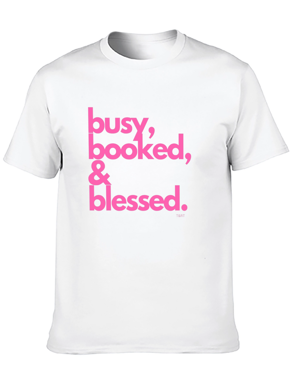 Busy Booked & Blessed Black T-Shirt