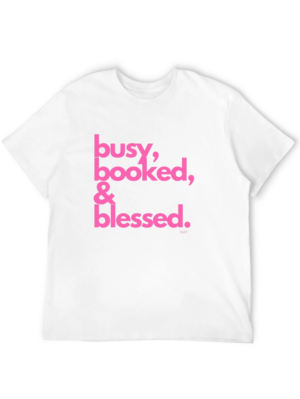 Busy Booked & Blessed Black T-Shirt