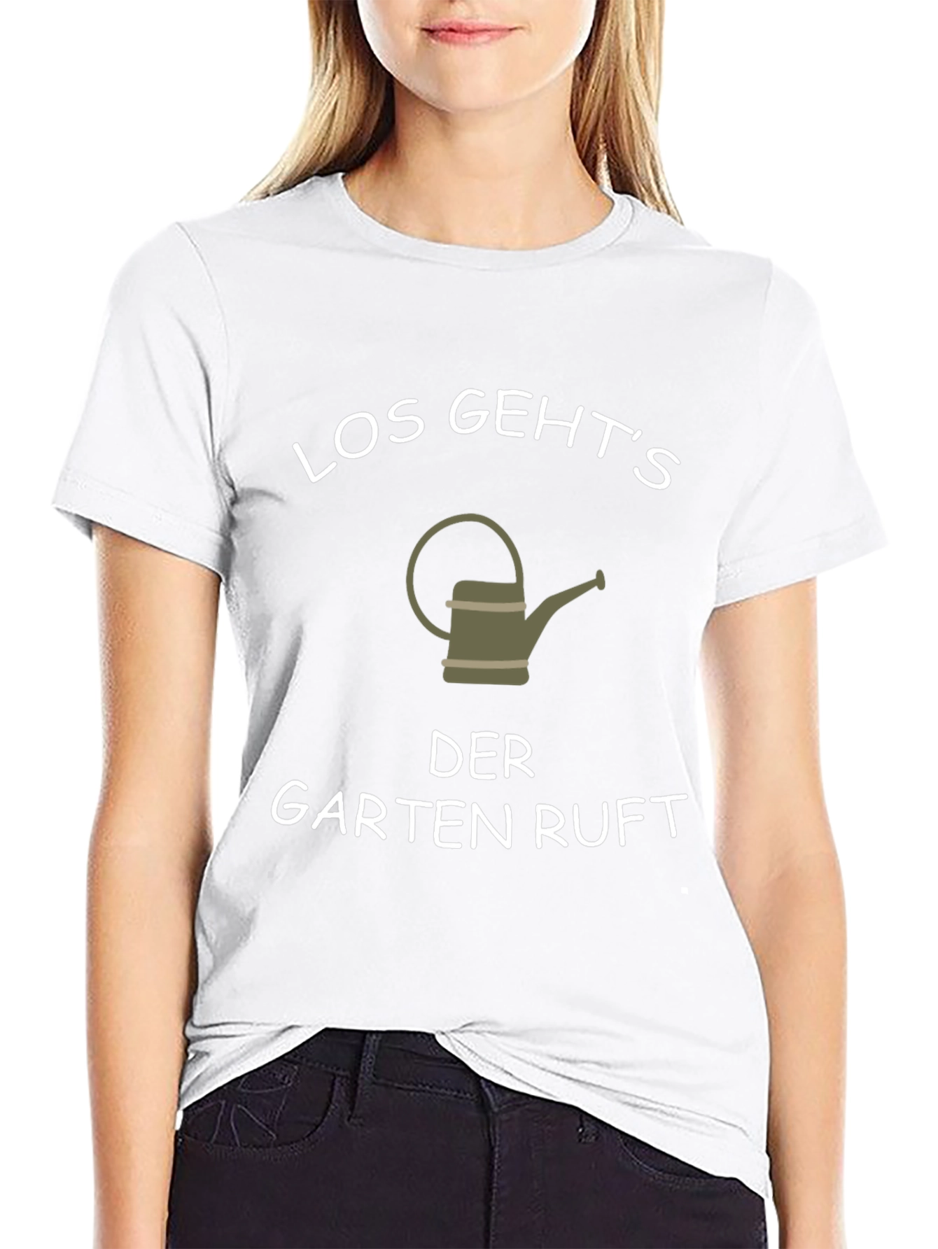 Gardening Time Black Graphic T-Shirt - Los Gehts