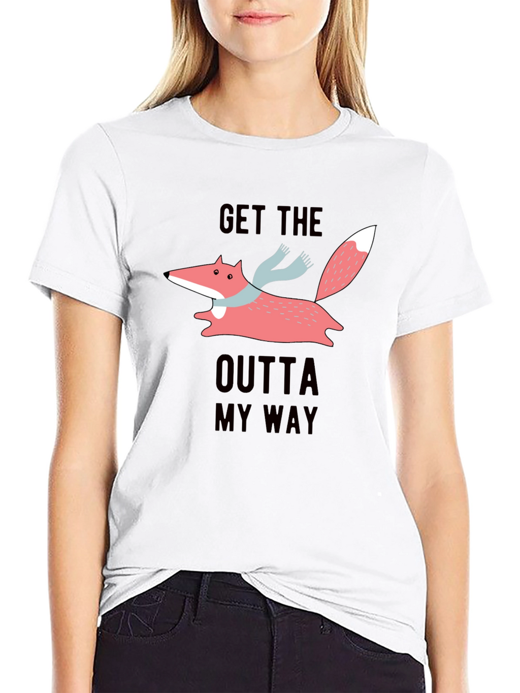 Get The Outta My Way Fox Graphic Tee