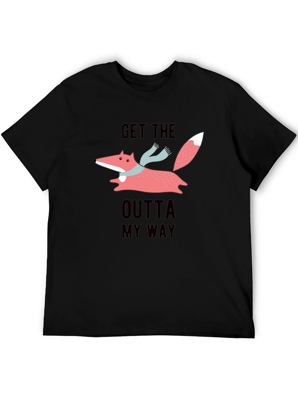 Get The Outta My Way Fox Graphic Tee