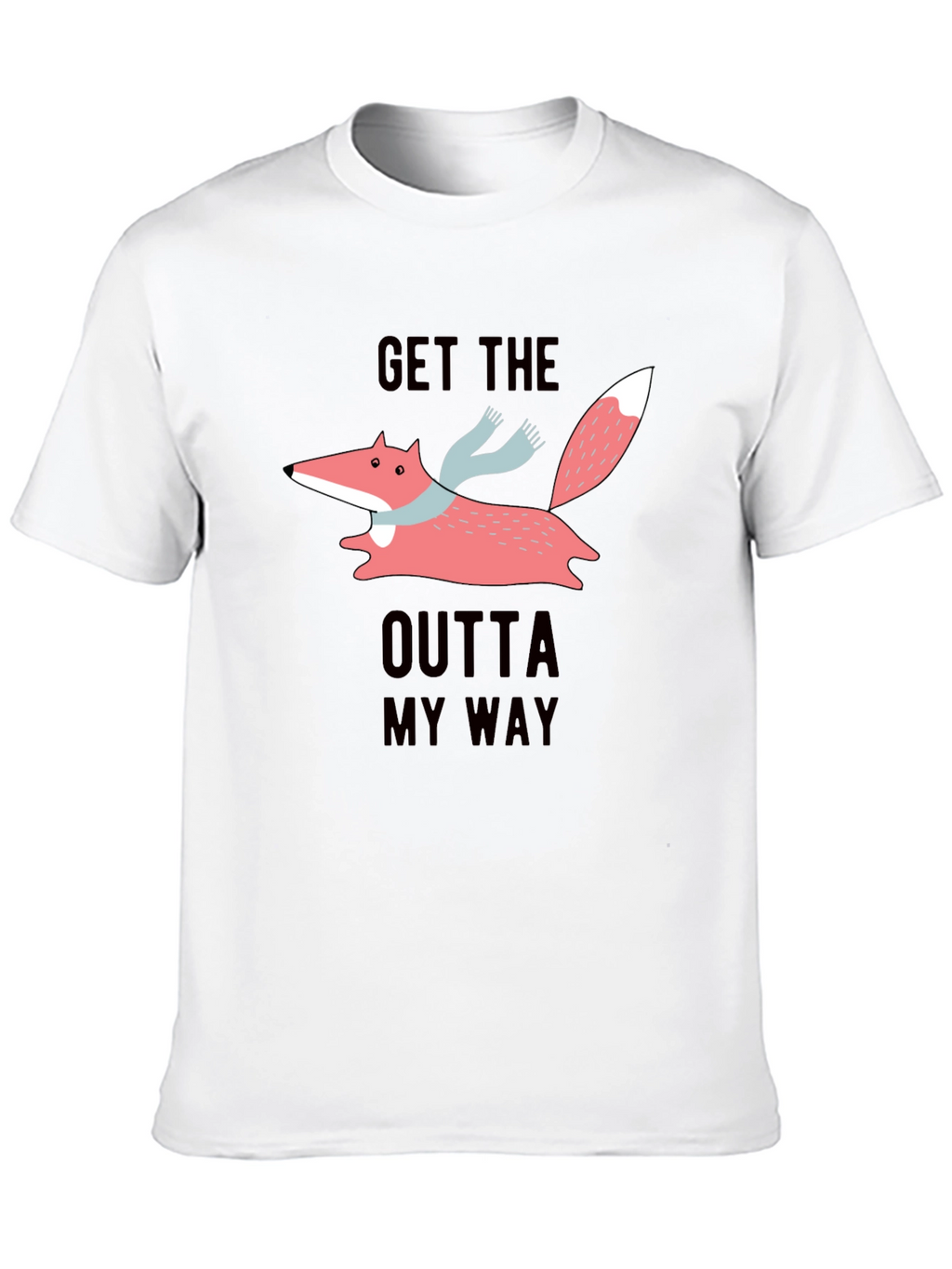 Get The Outta My Way Fox Graphic Tee