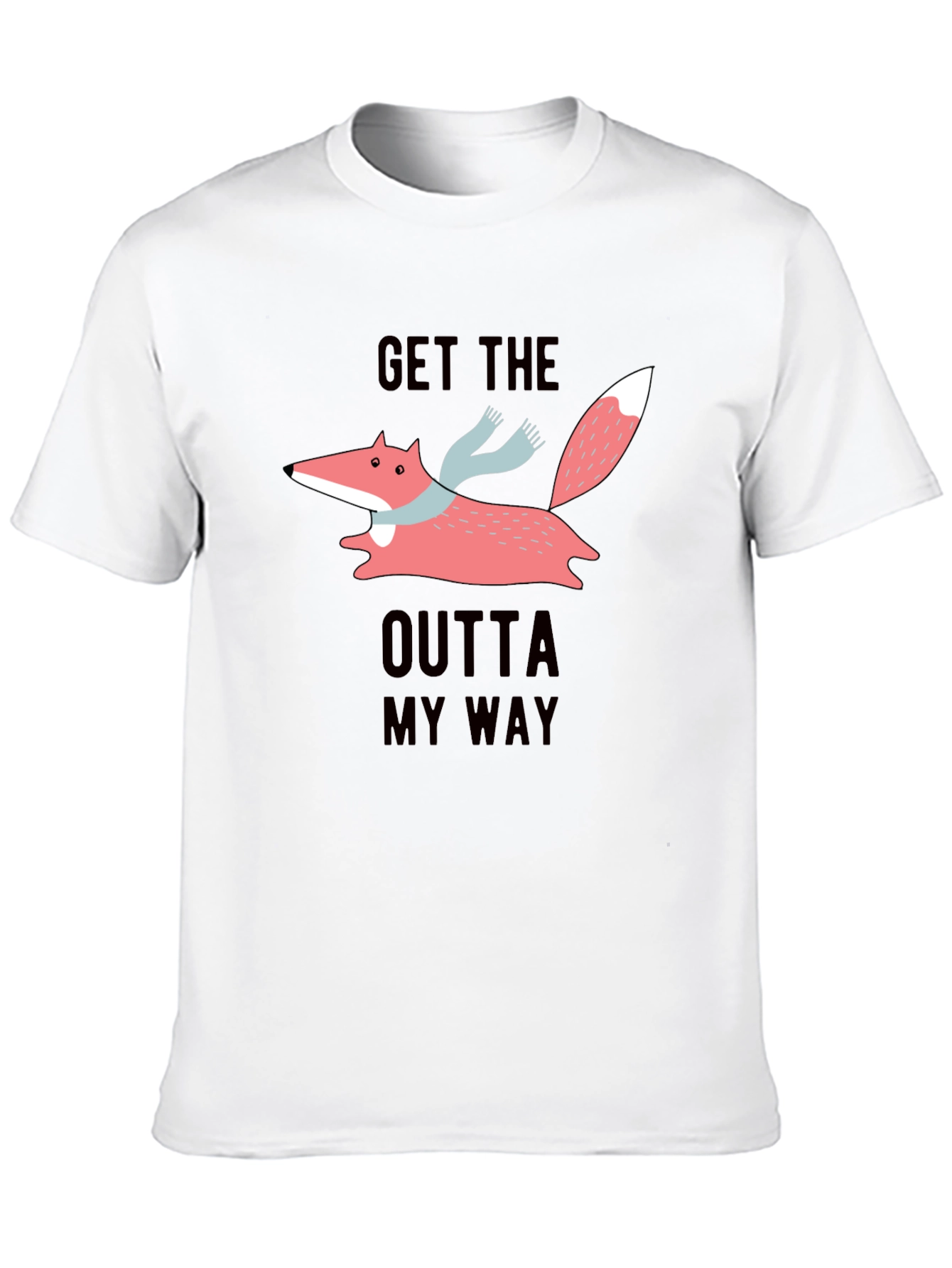 Get The Outta My Way Fox Graphic Tee