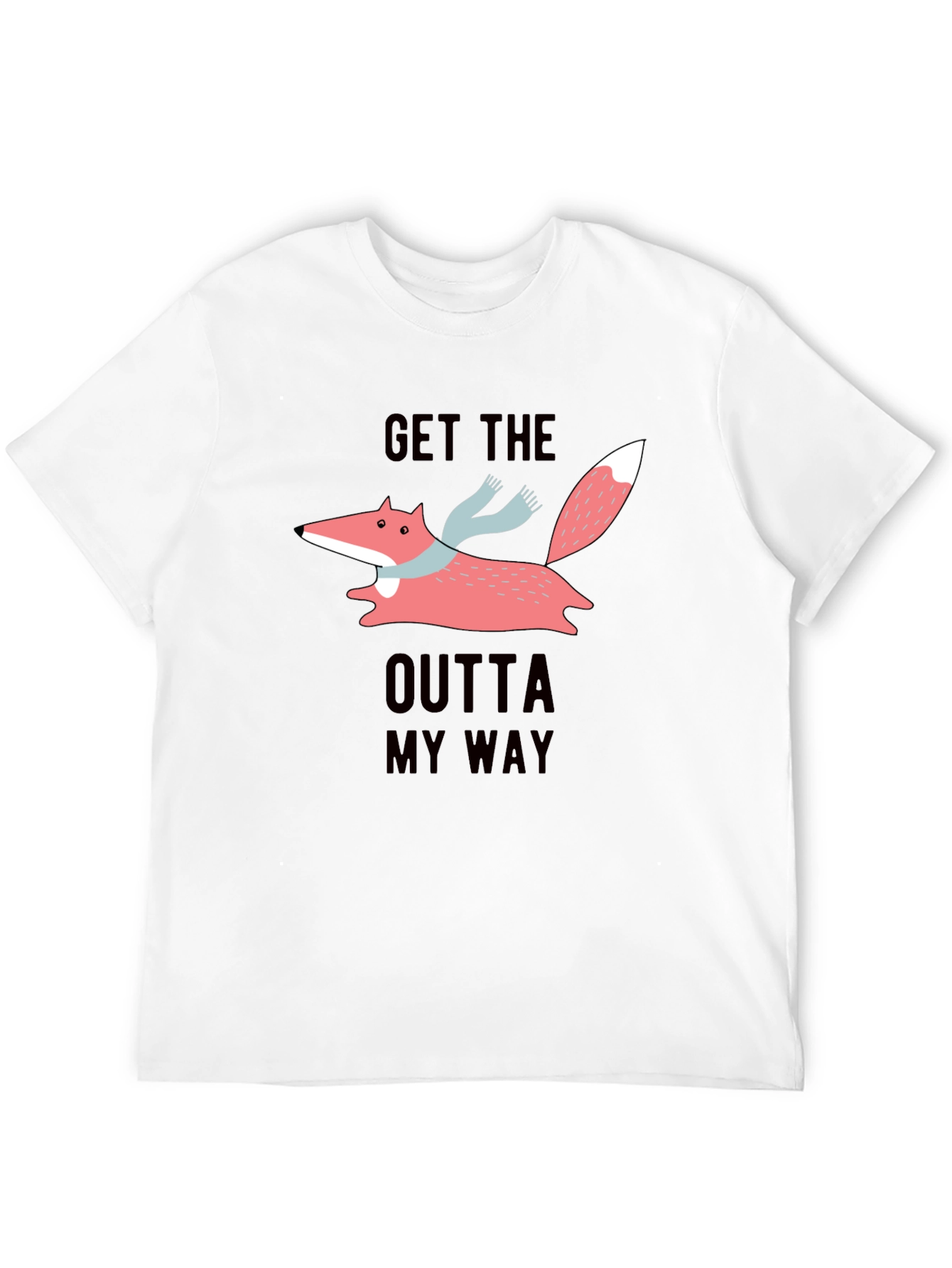 Get The Outta My Way Fox Graphic Tee