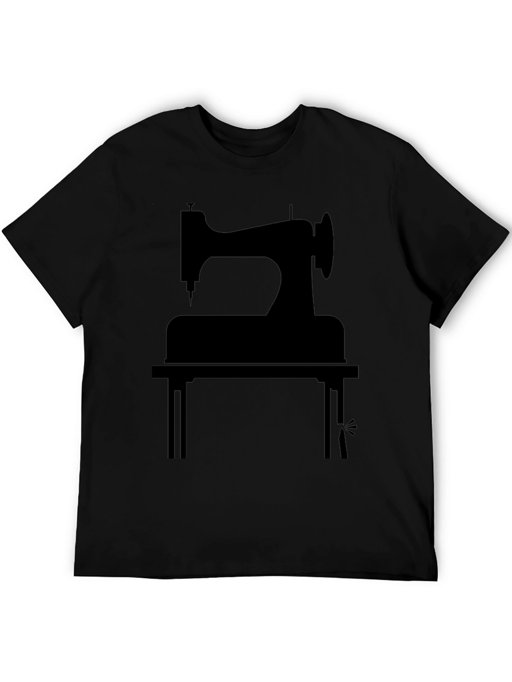 Sewing Machine Graphic Tee - Classic Tailor Style