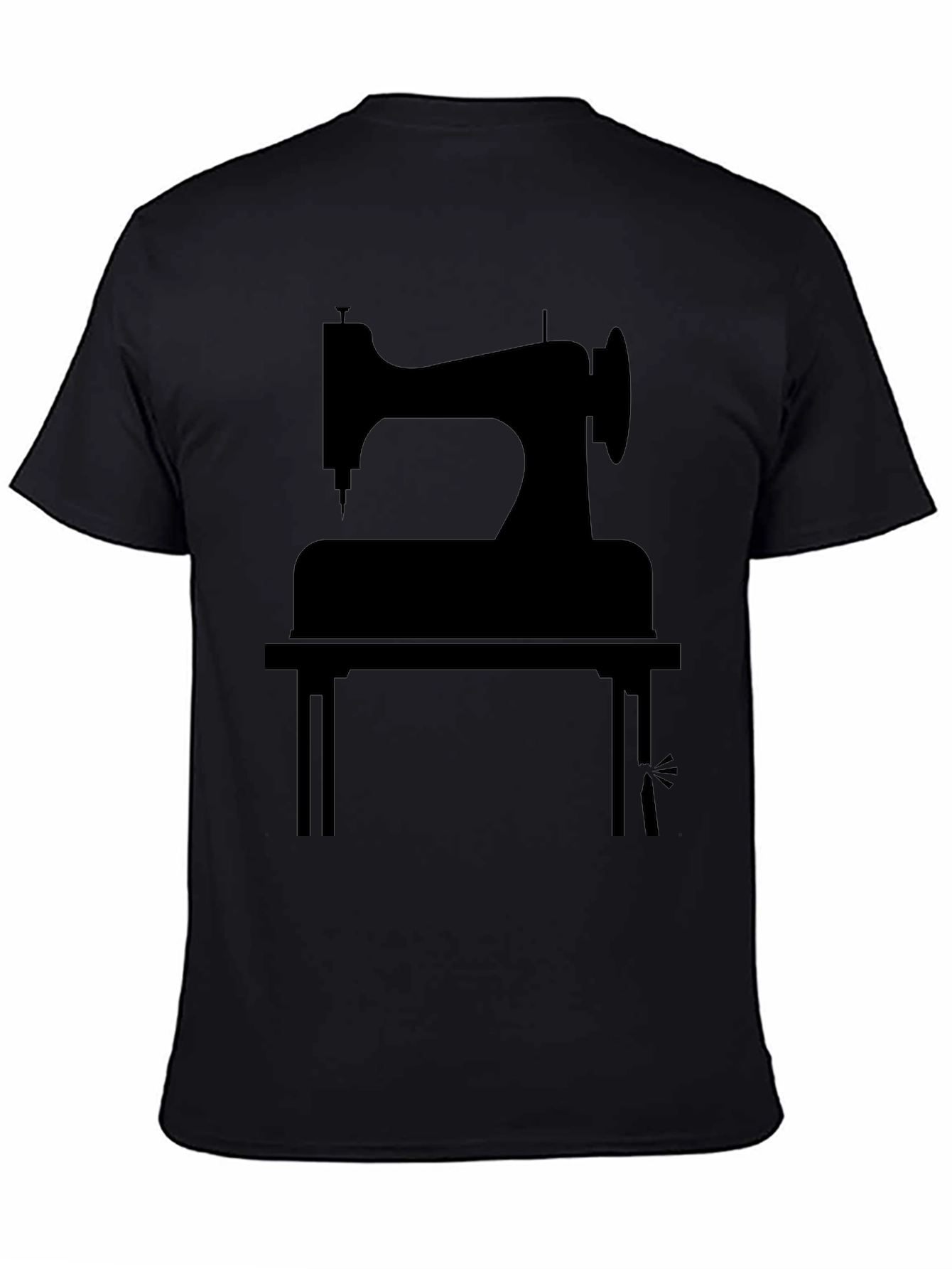 Sewing Machine Graphic Tee - Classic Tailor Style