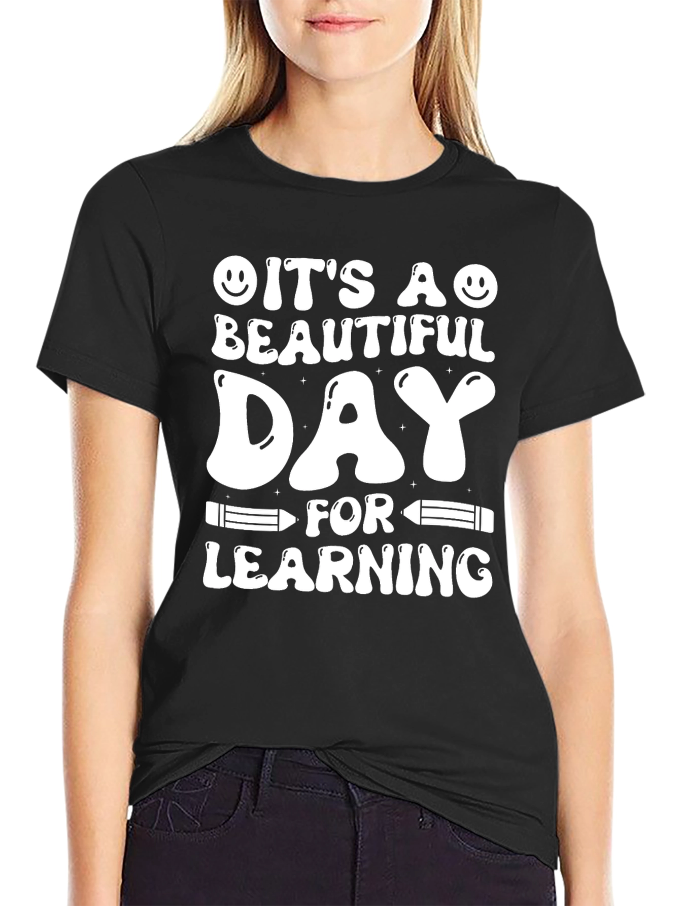 Its A Beautiful Day For Learning Graphic T-Shirt