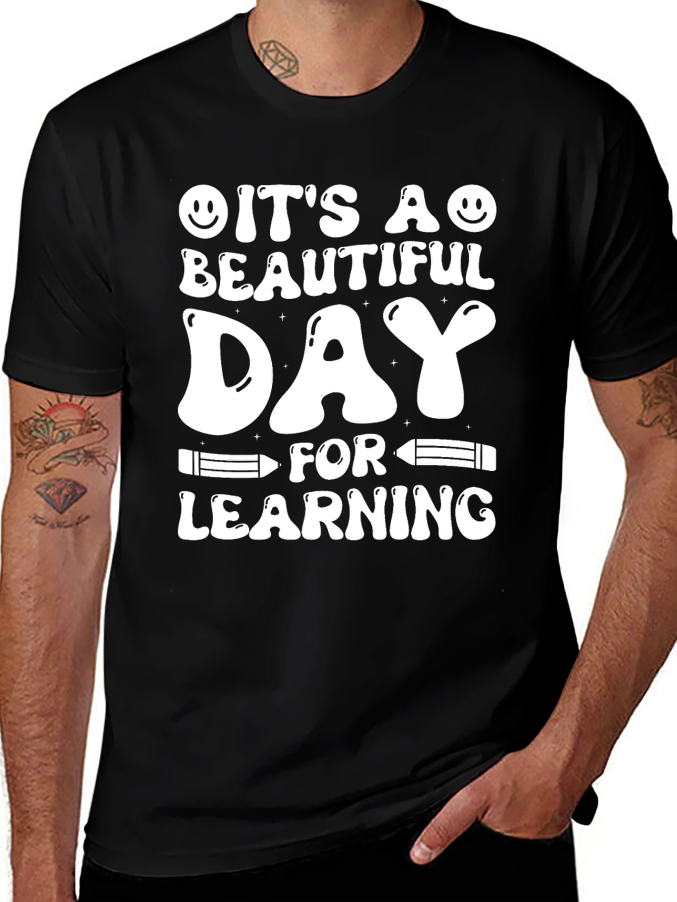 Its A Beautiful Day For Learning Graphic T-Shirt