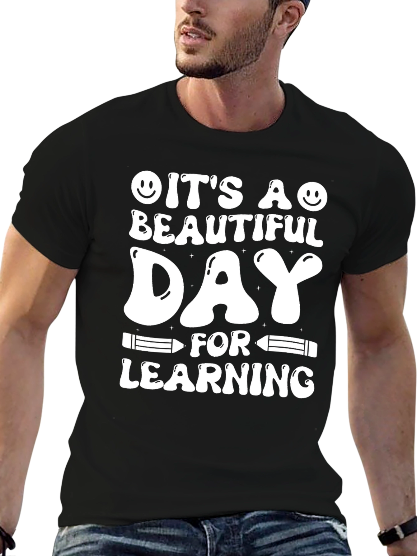 Its A Beautiful Day For Learning Graphic T-Shirt