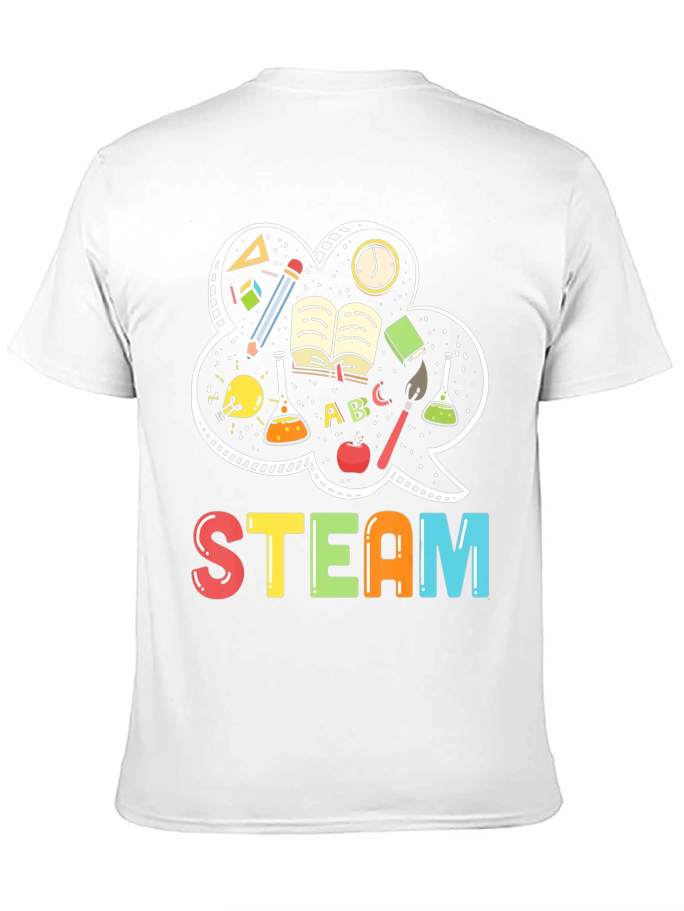 STEAM T-Shirt: Science Tech Engineering Art Math Tee