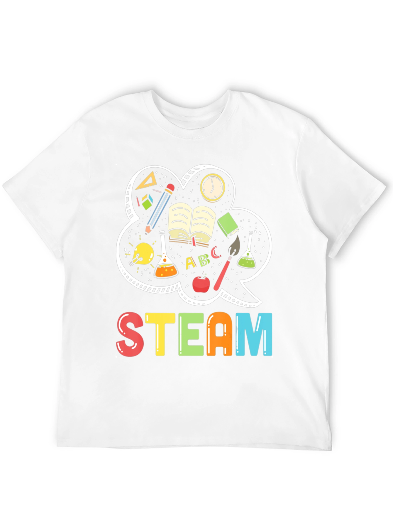 STEAM T-Shirt: Science Tech Engineering Art Math Tee
