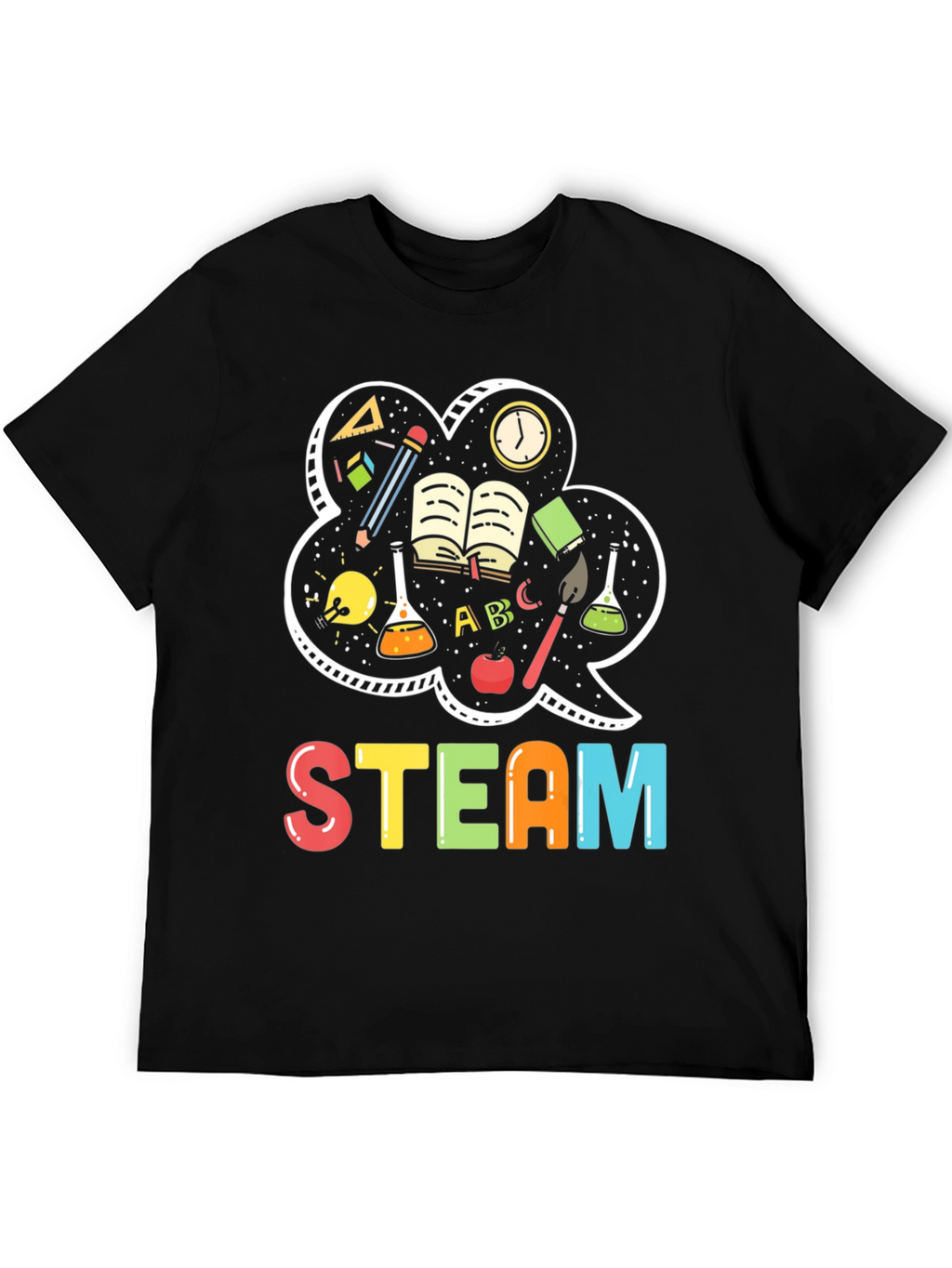 STEAM T-Shirt: Science Tech Engineering Art Math Tee