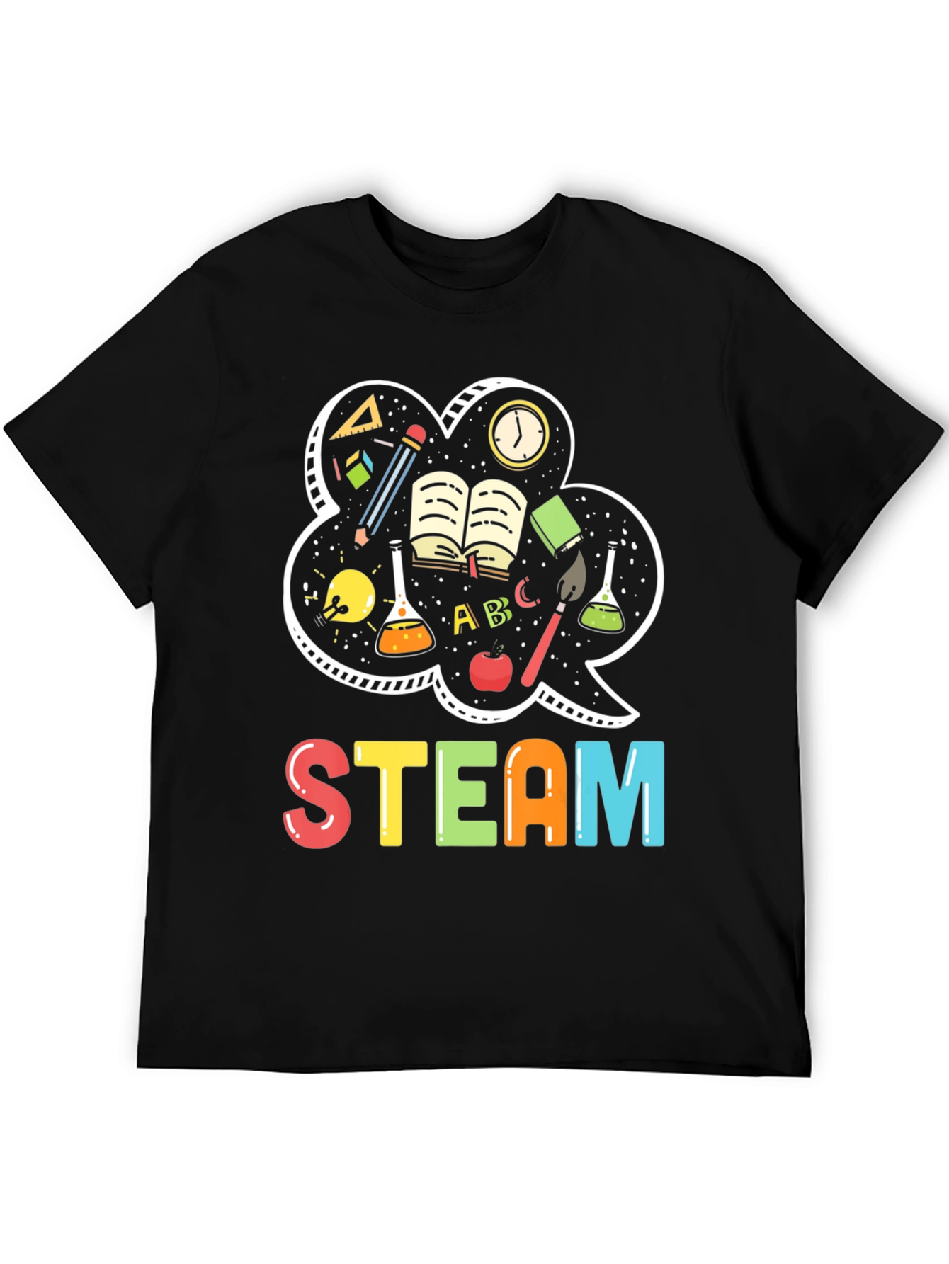 STEAM T-Shirt: Science Tech Engineering Art Math Tee
