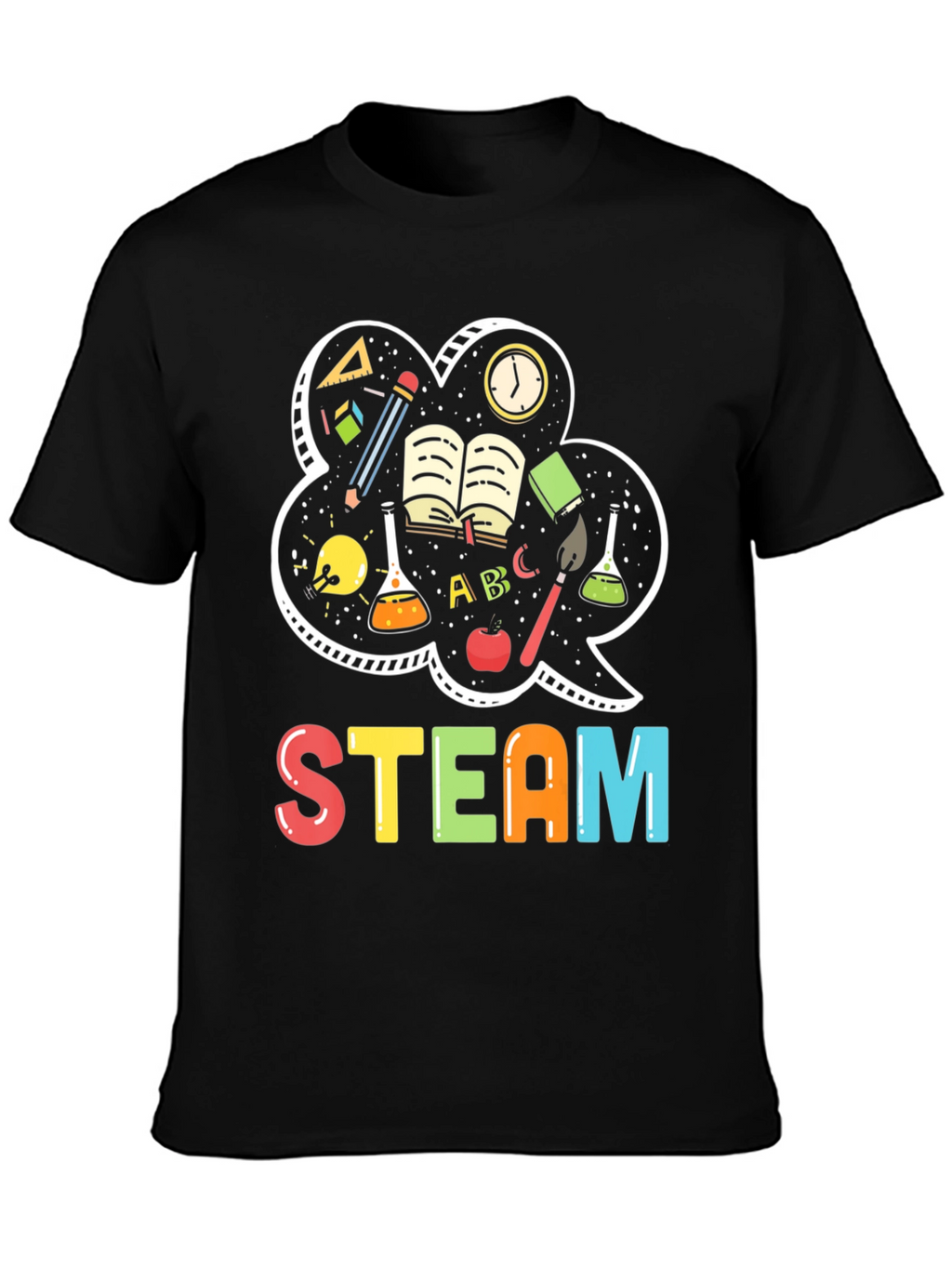 STEAM T-Shirt: Science Tech Engineering Art Math Tee