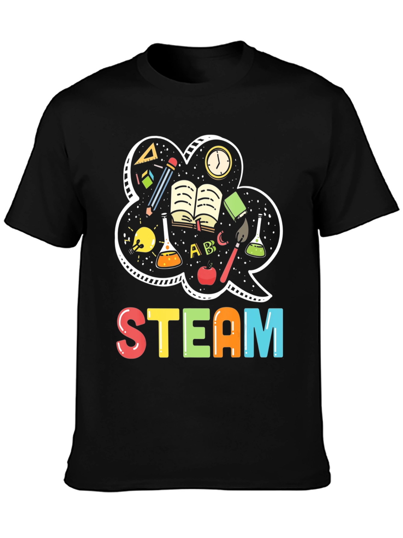 STEAM T-Shirt: Science Tech Engineering Art Math Tee