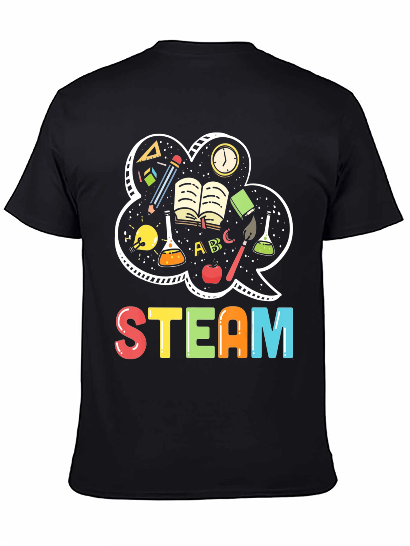 STEAM T-Shirt: Science Tech Engineering Art Math Tee