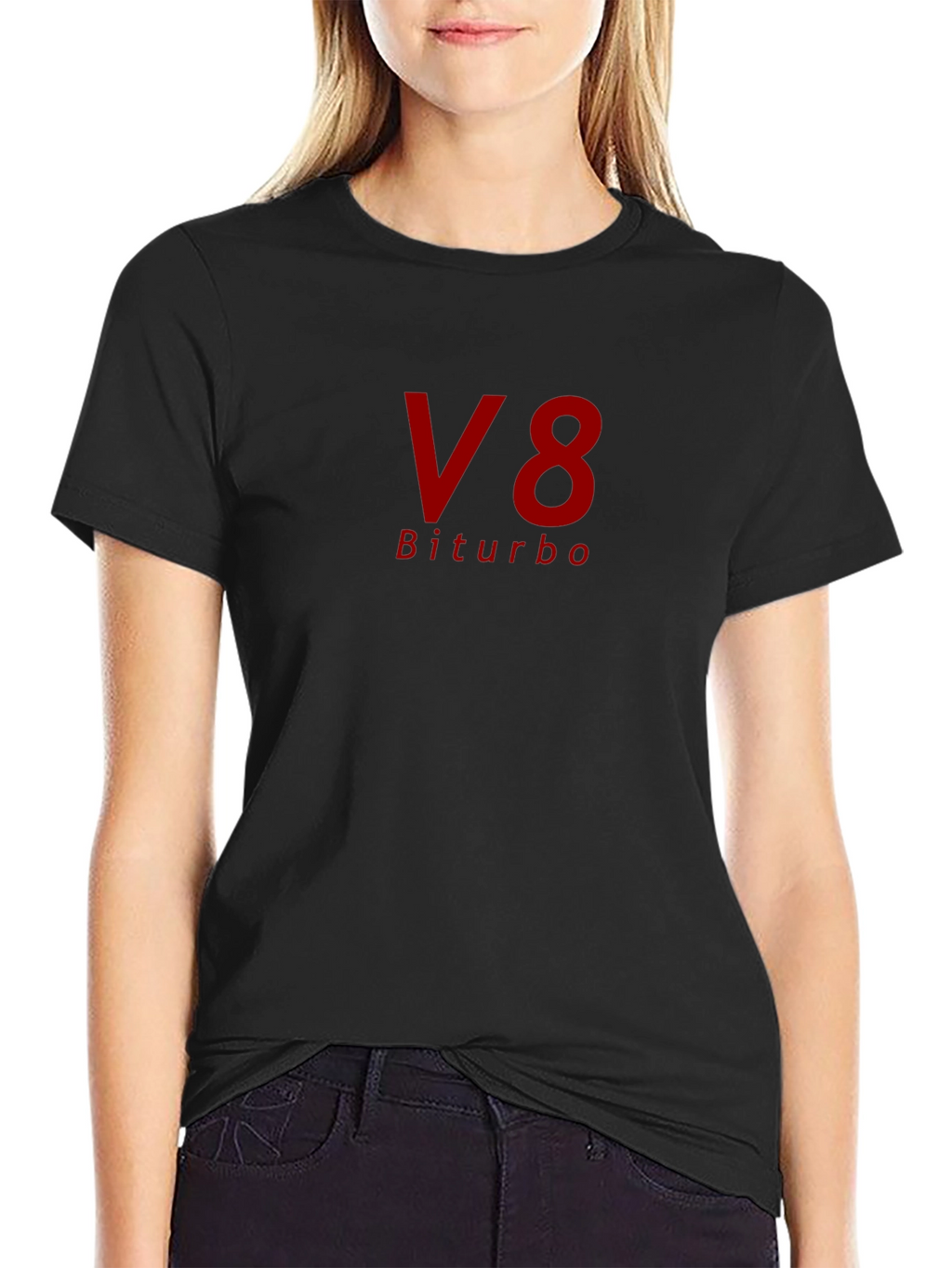 V8 Biturbo Graphic Tee - Black
