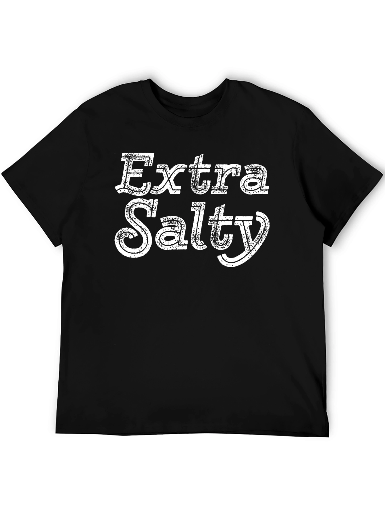 Extra Salty Graphic T-Shirt - Black