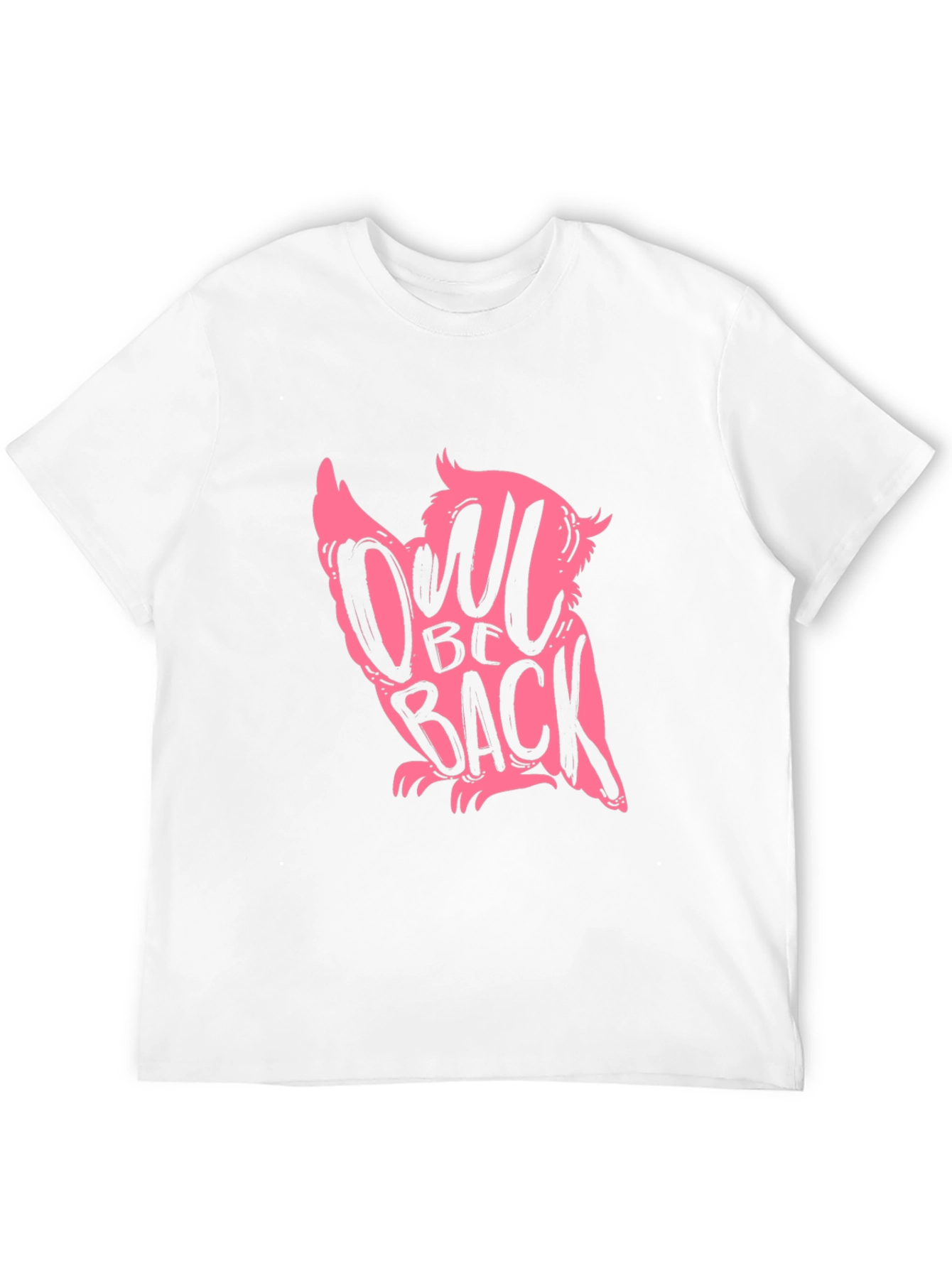 Owl Be Back Black Graphic Tee
