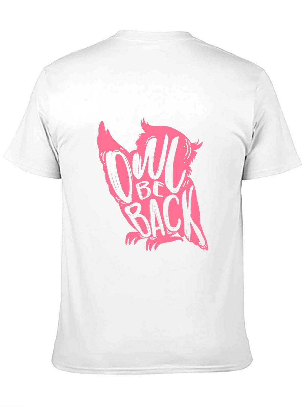 Owl Be Back Black Graphic Tee