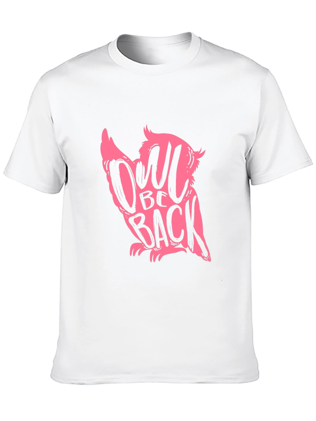 Owl Be Back Black Graphic Tee