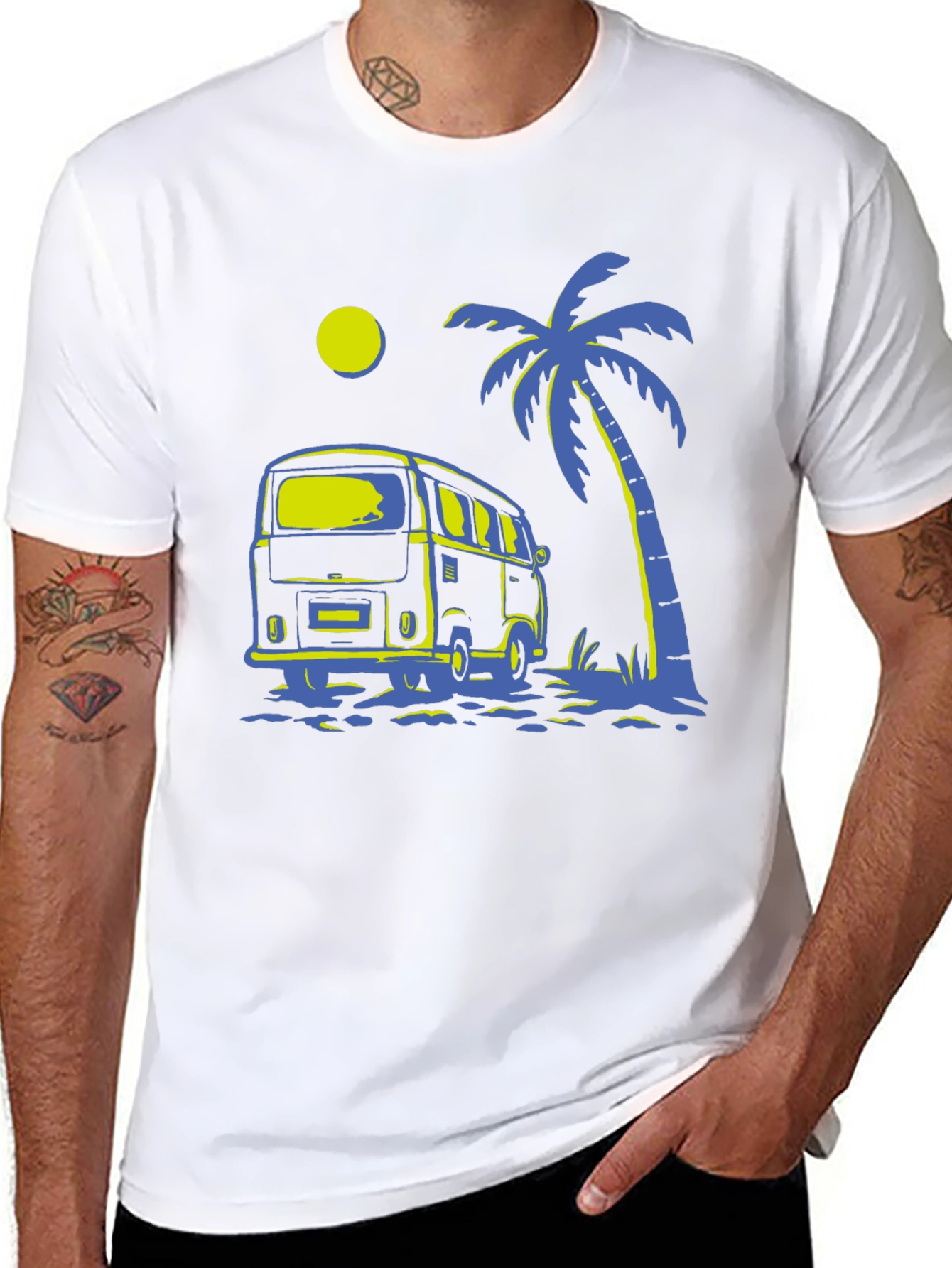 Beach Van Graphic T-Shirt