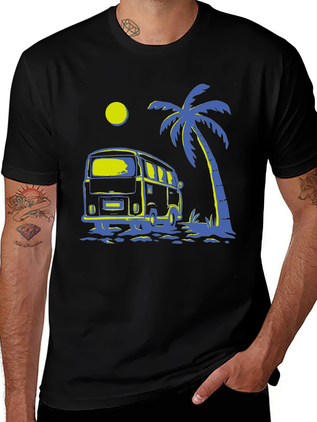Beach Van Graphic T-Shirt