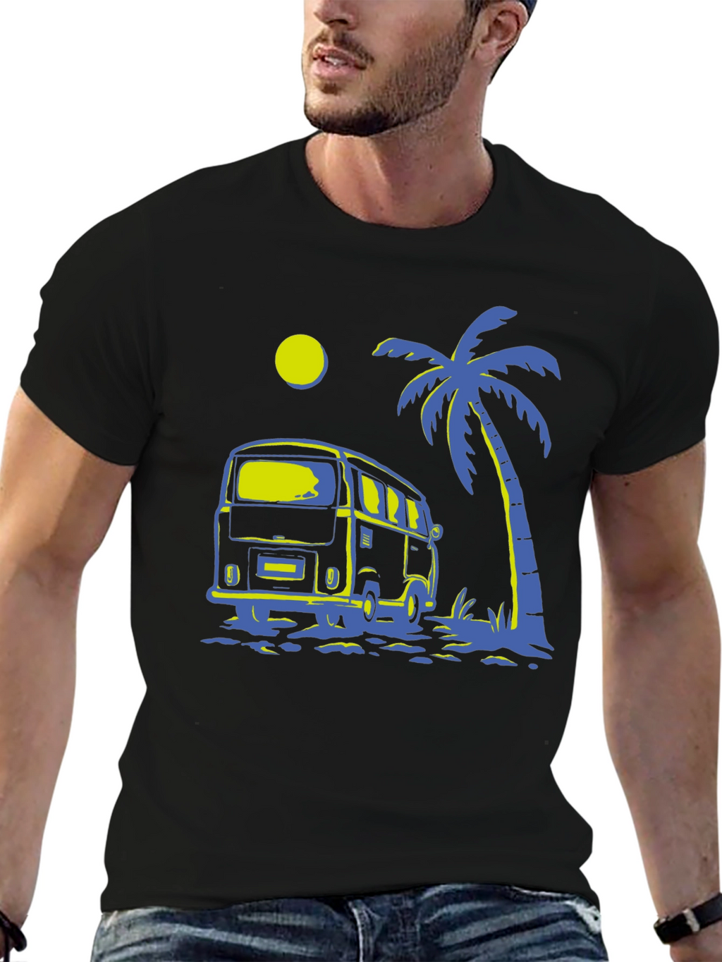 Beach Van Graphic T-Shirt