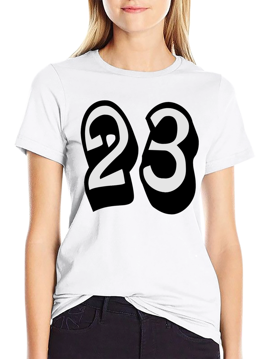 Number 23 Graphic Tee - Classic & Bold Design