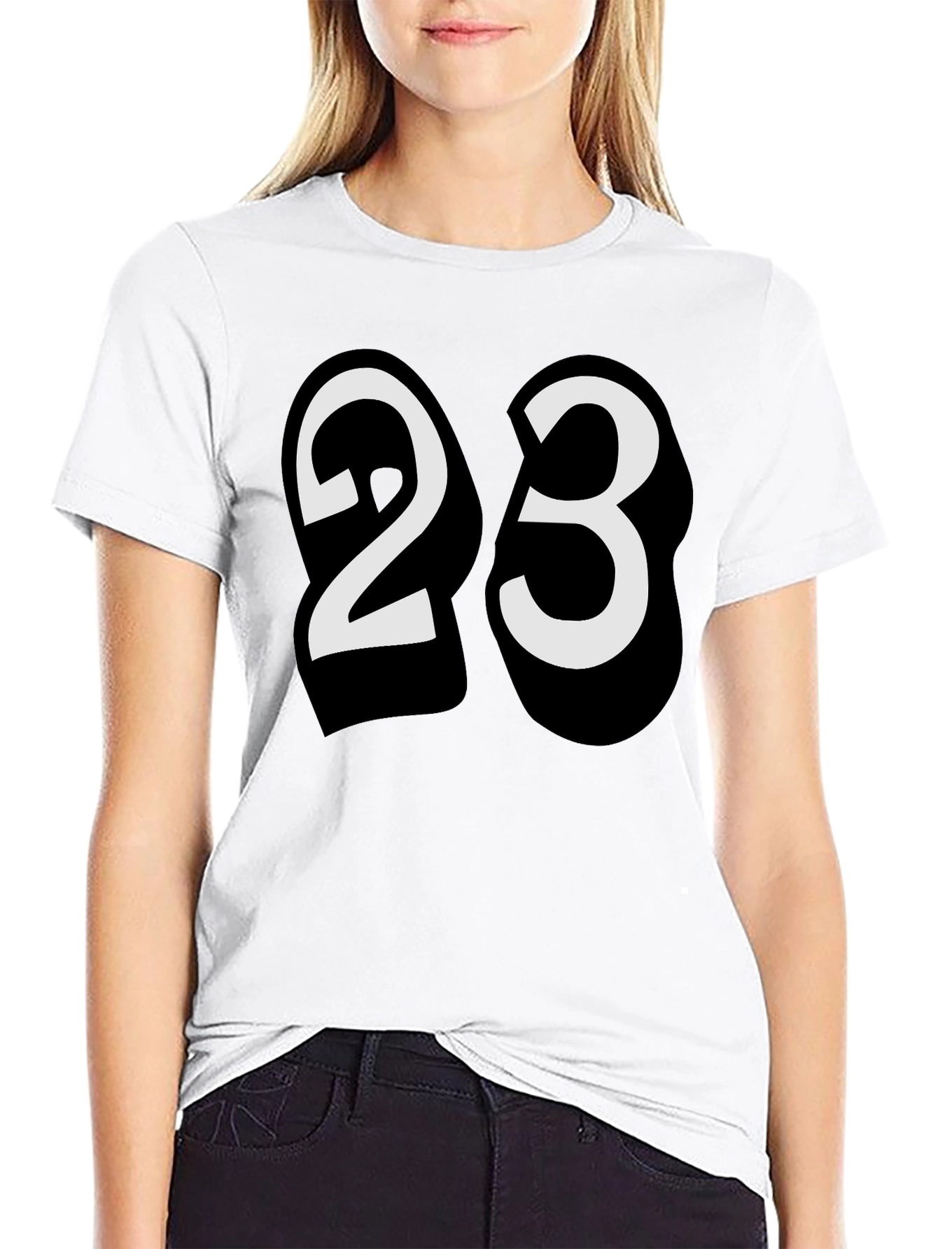 Number 23 Graphic Tee - Classic & Bold Design