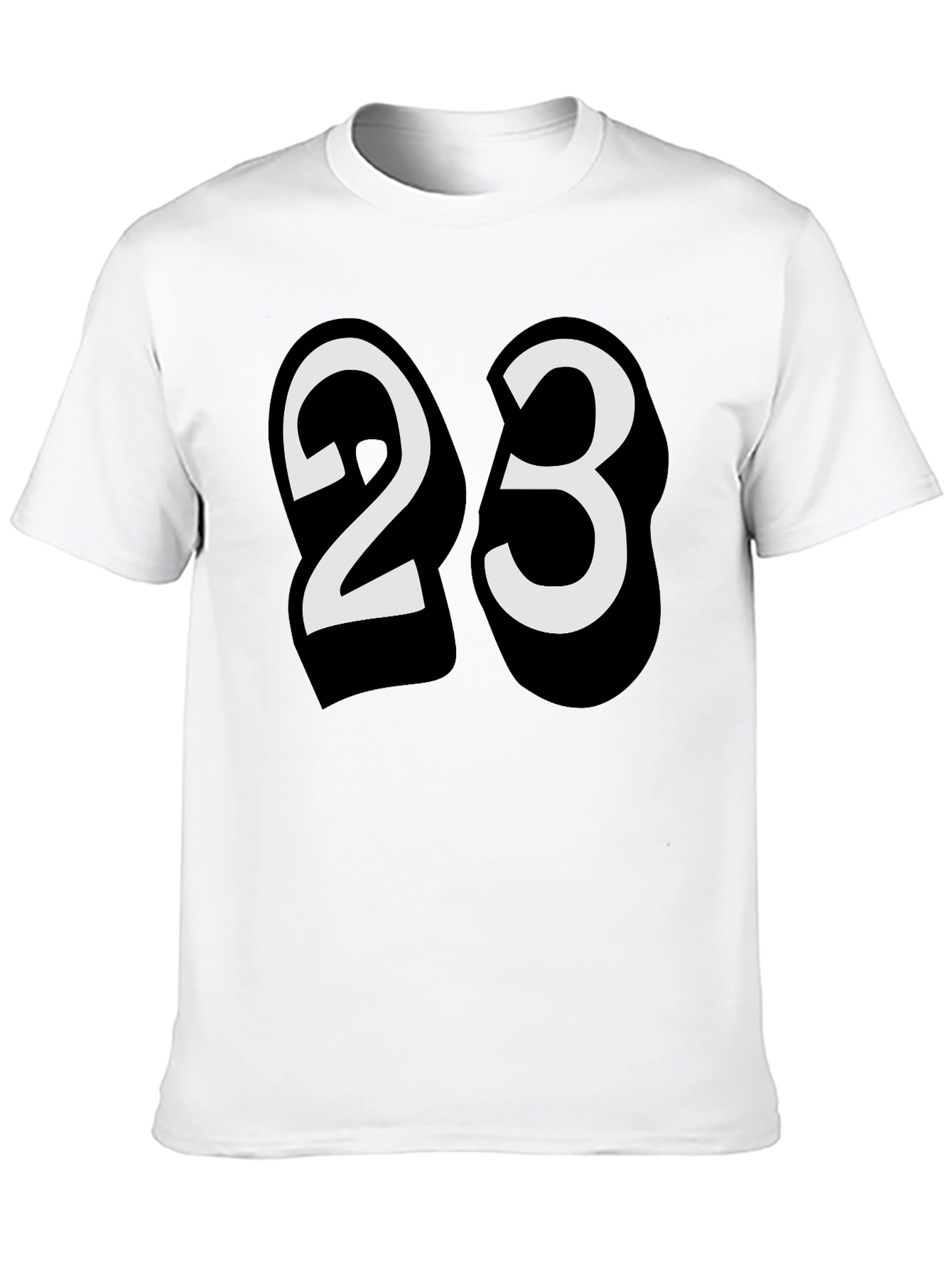 Number 23 Graphic Tee - Classic & Bold Design