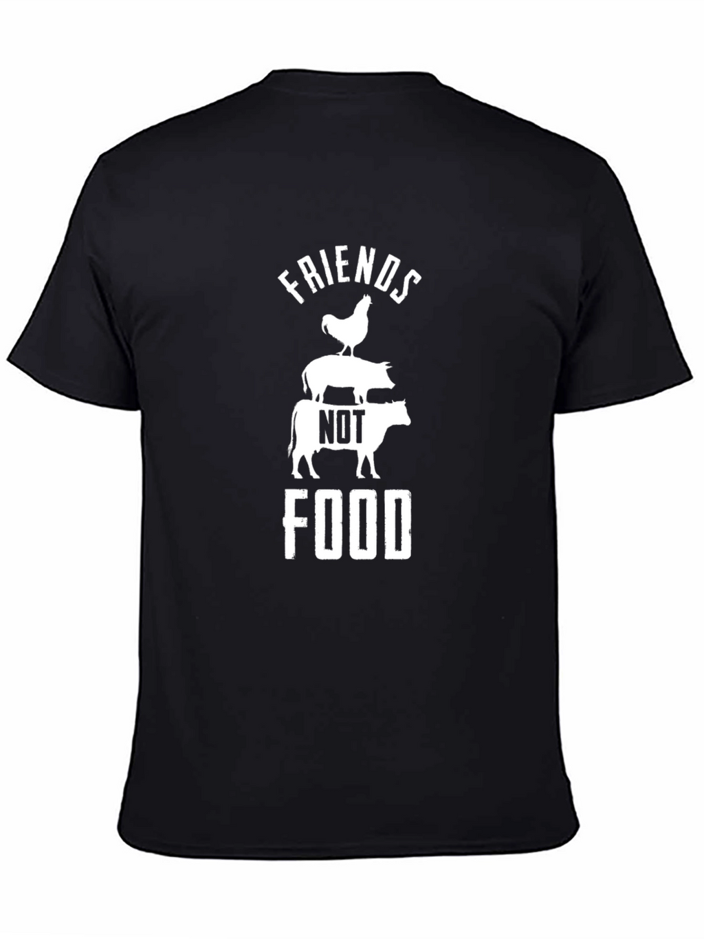 Friends Not Food Vegan Graphic T-Shirt