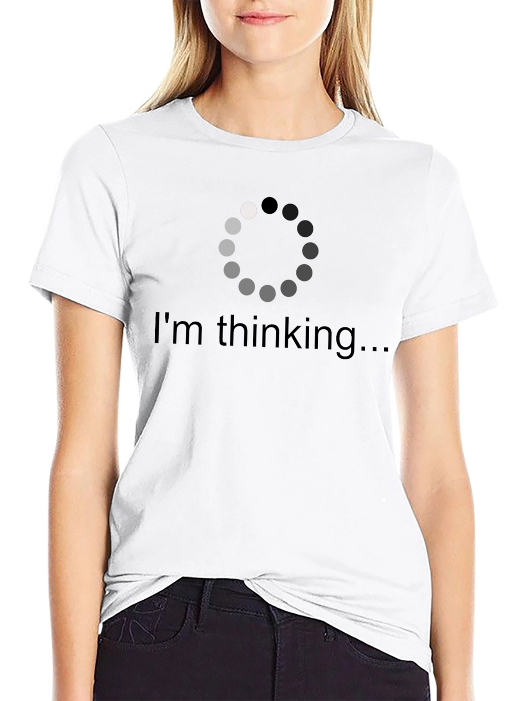 Im Thinking T-Shirt - Loading Brain Tee