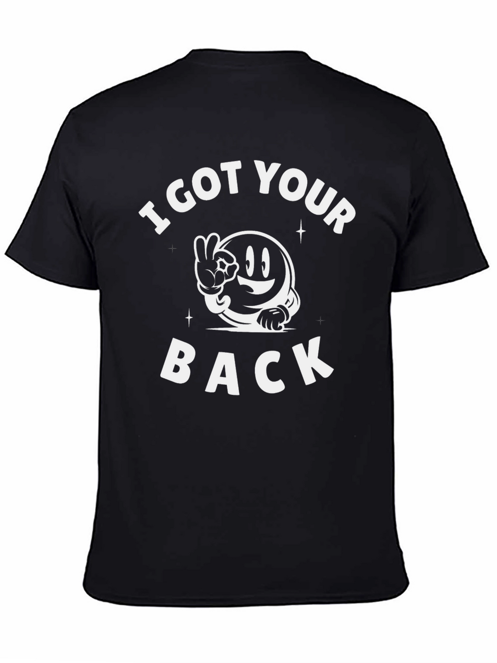 I Got Your Back Graphic Tee - Black