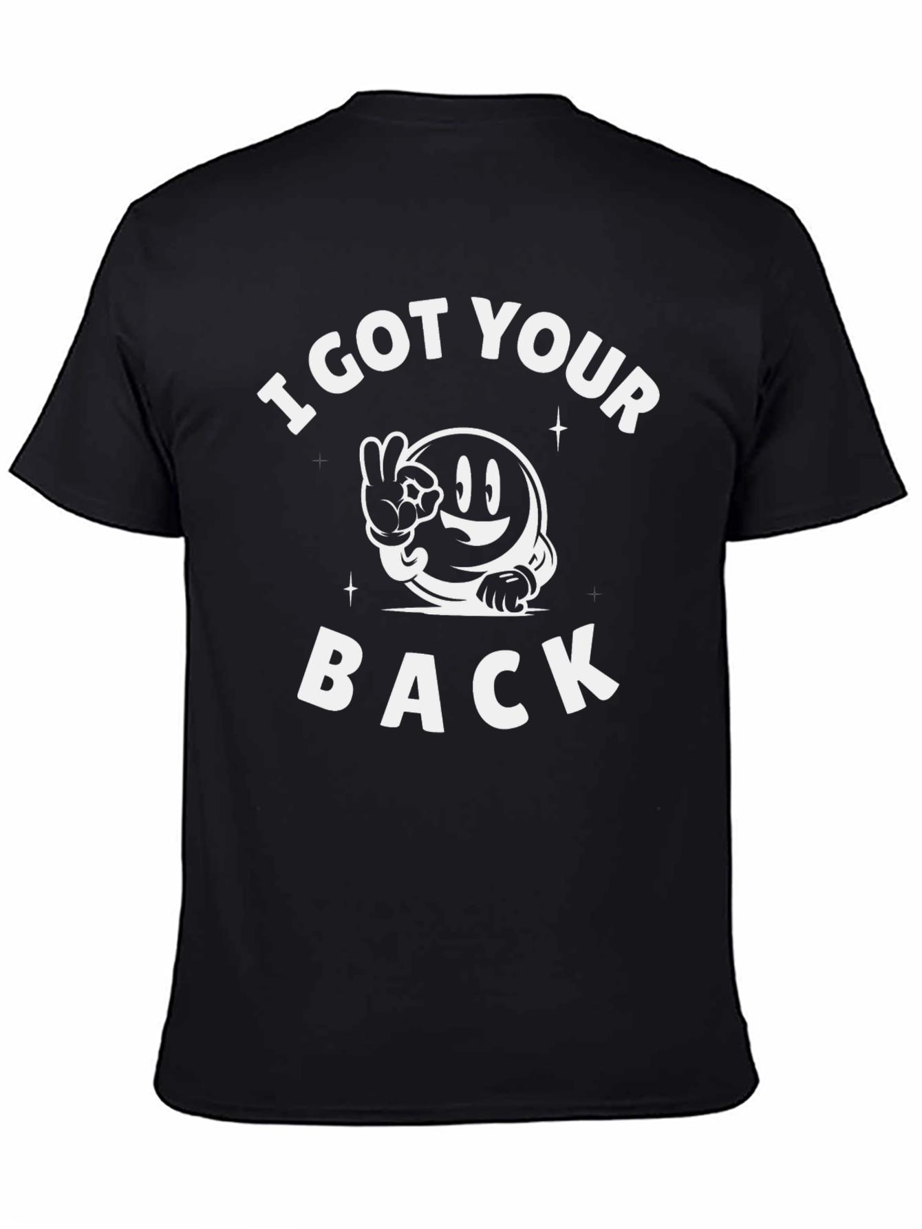 I Got Your Back Graphic Tee - Black