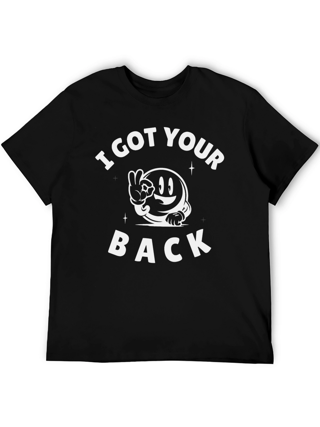 I Got Your Back Graphic Tee - Black