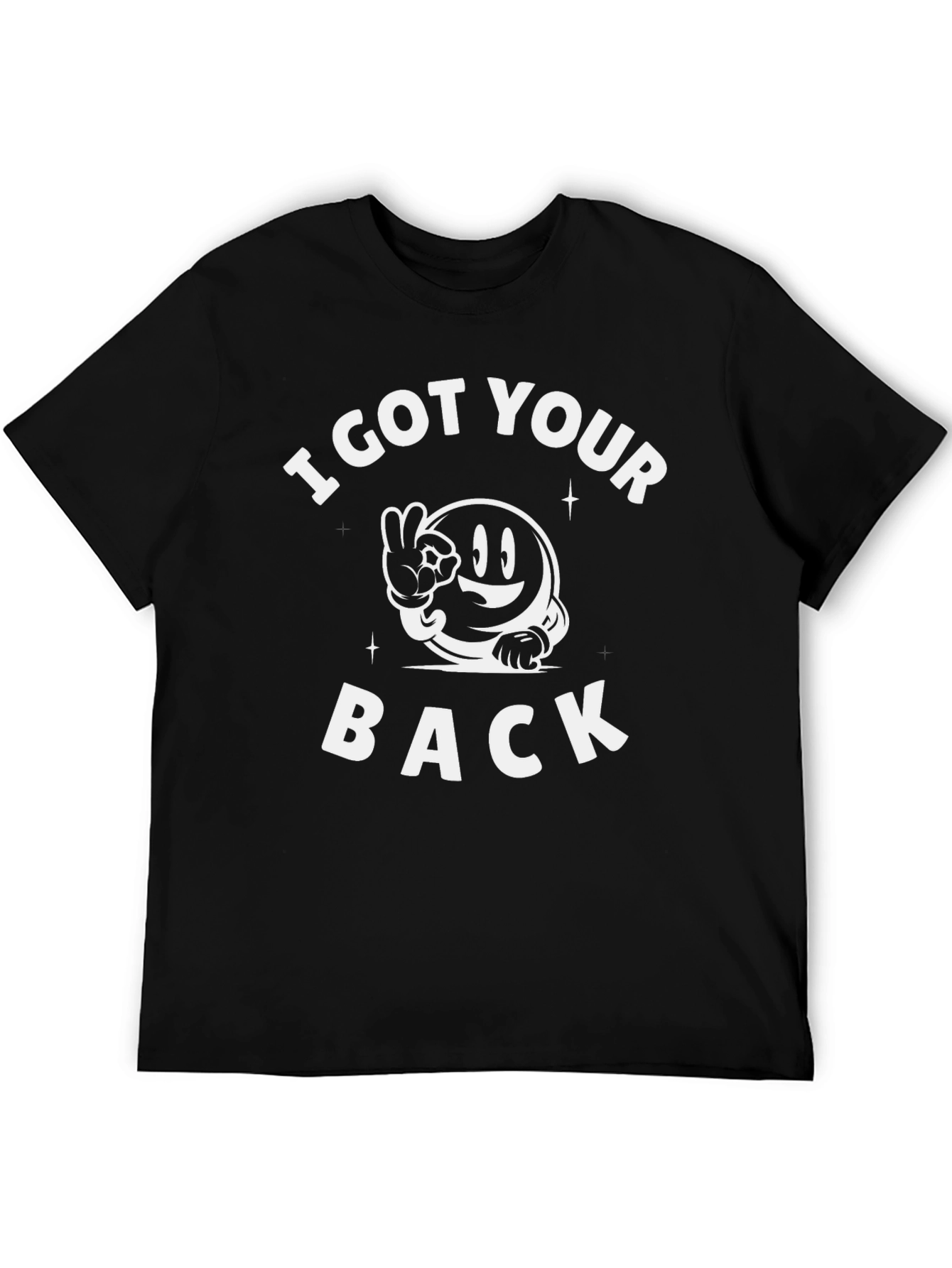 I Got Your Back Graphic Tee - Black