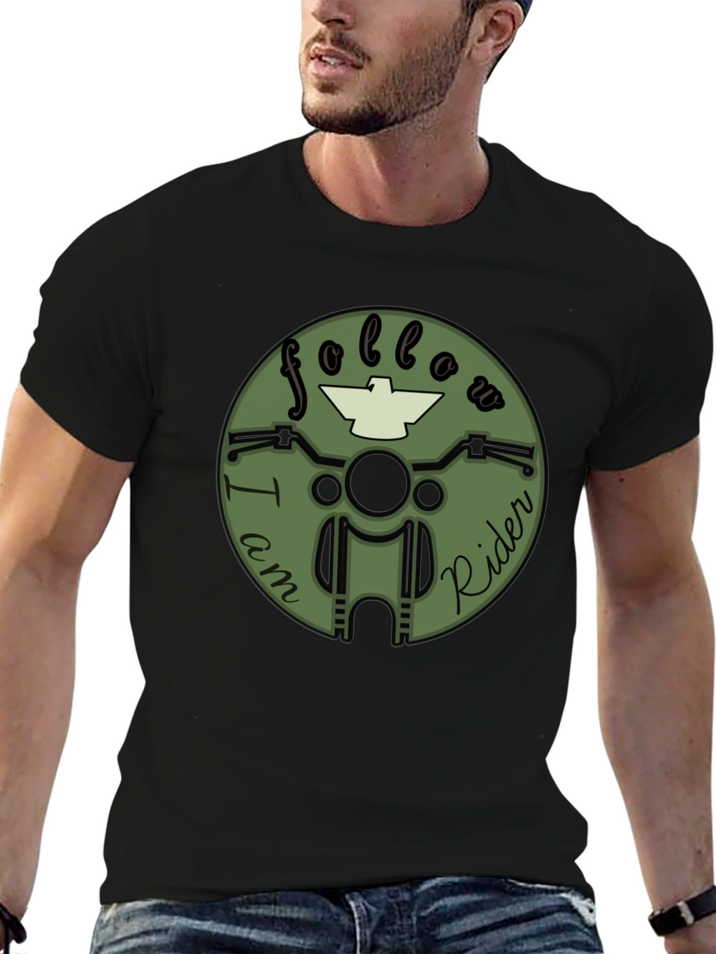 I am Rider Motorcycle Graphic T-Shirt