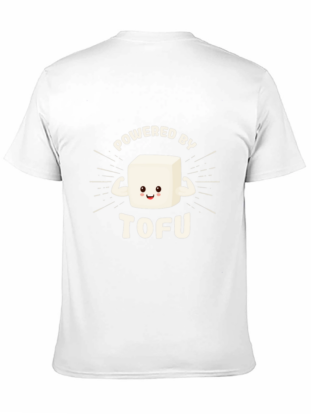 Powered by Tofu Graphic Tee - Vegan Strength