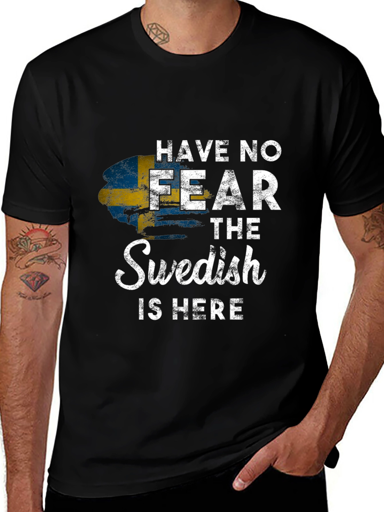 Swedish Pride T-Shirt - Have No Fear!