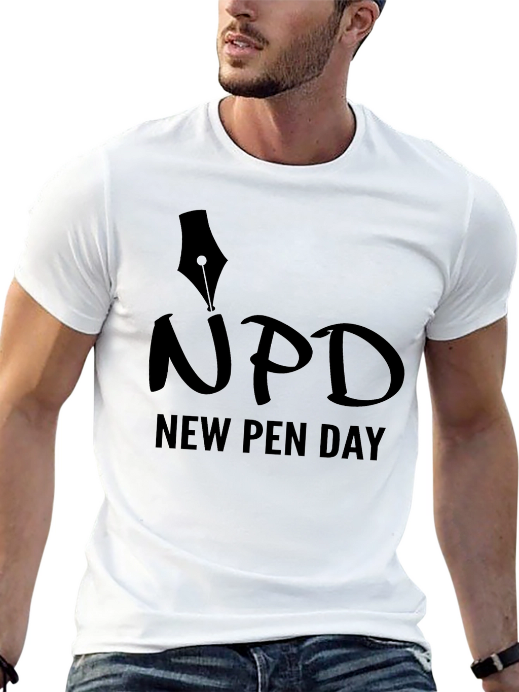 New Pen Day T-Shirt - NPD Fountain Pen Tee