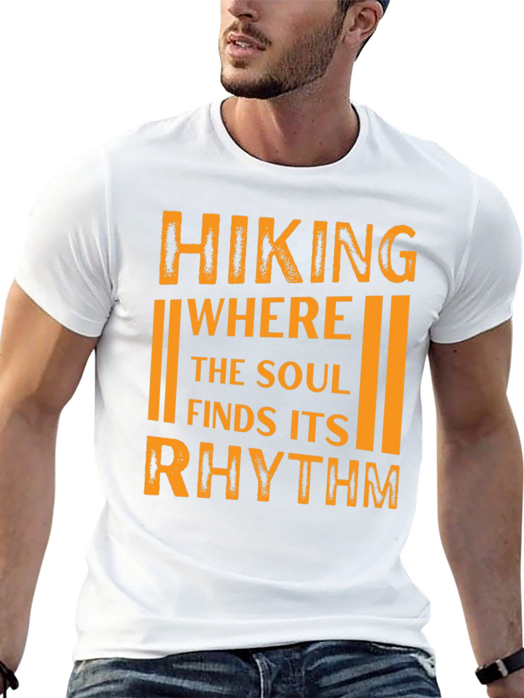 Hiking Soul Rhythm Graphic T-Shirt