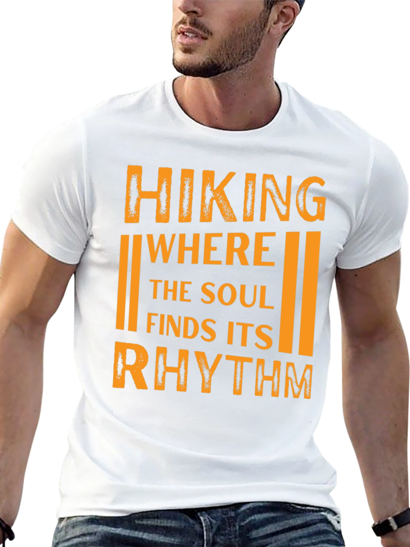 Hiking Soul Rhythm Graphic T-Shirt