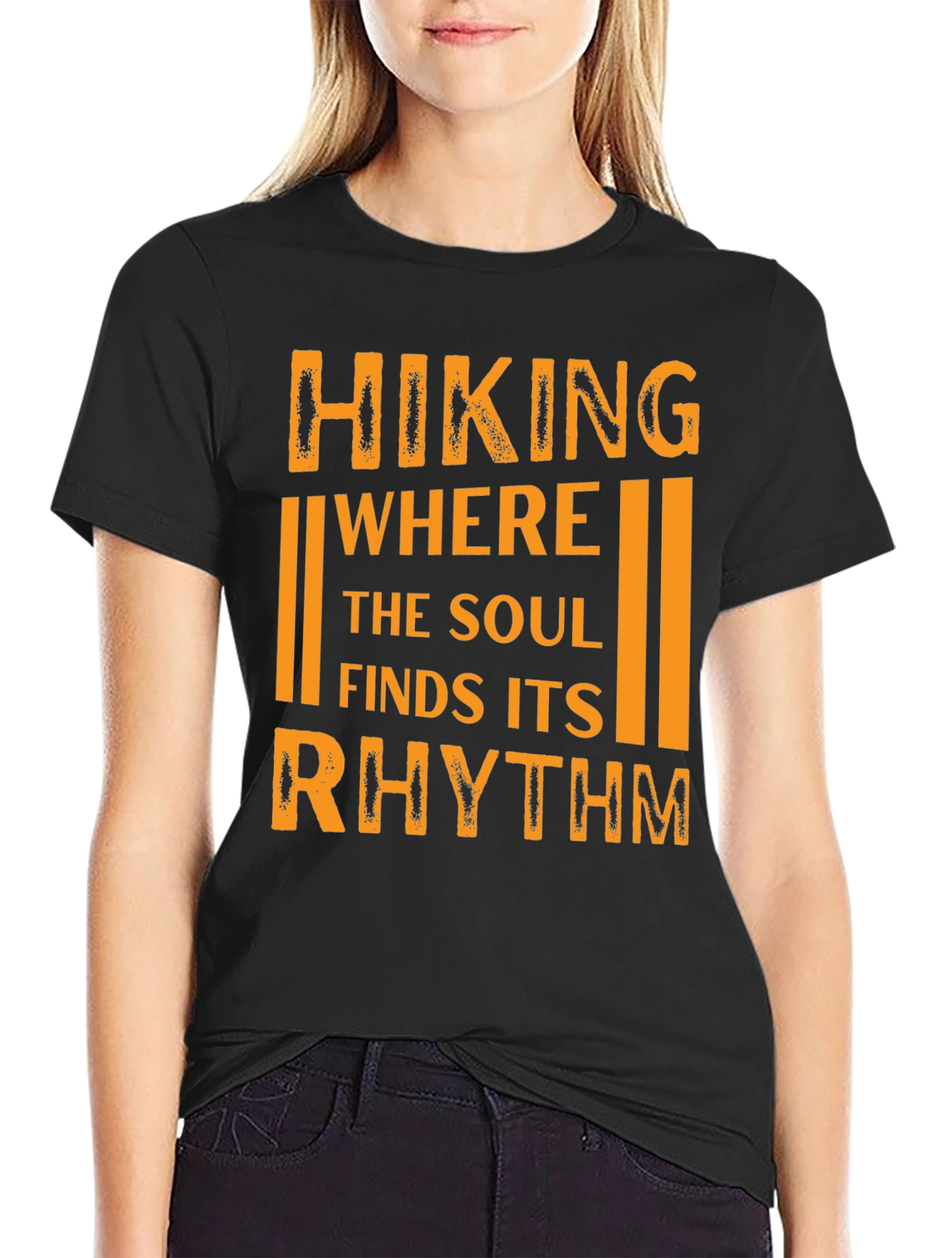 Hiking Soul Rhythm Graphic T-Shirt