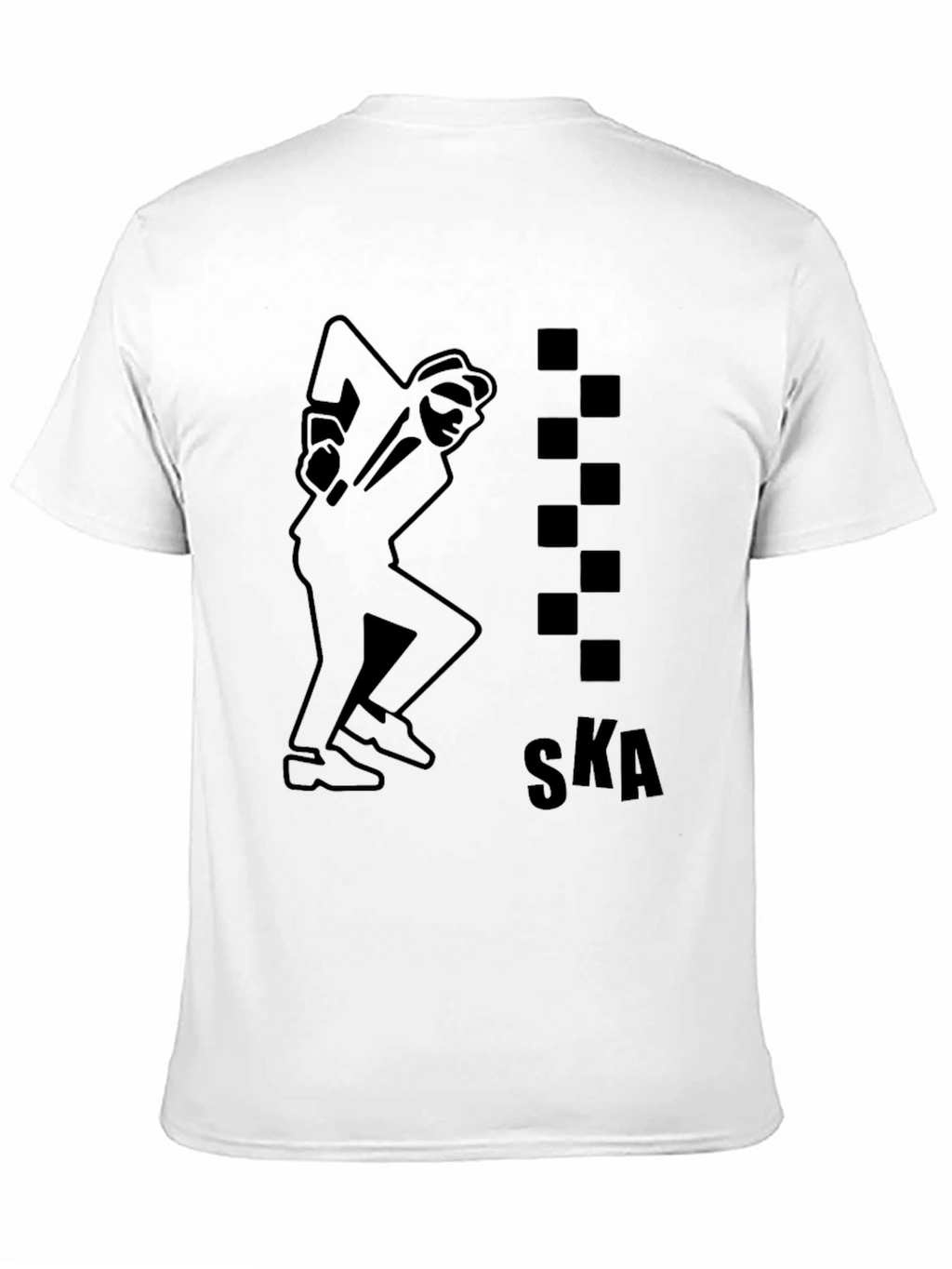 Ska Dancing Man Black T-Shirt