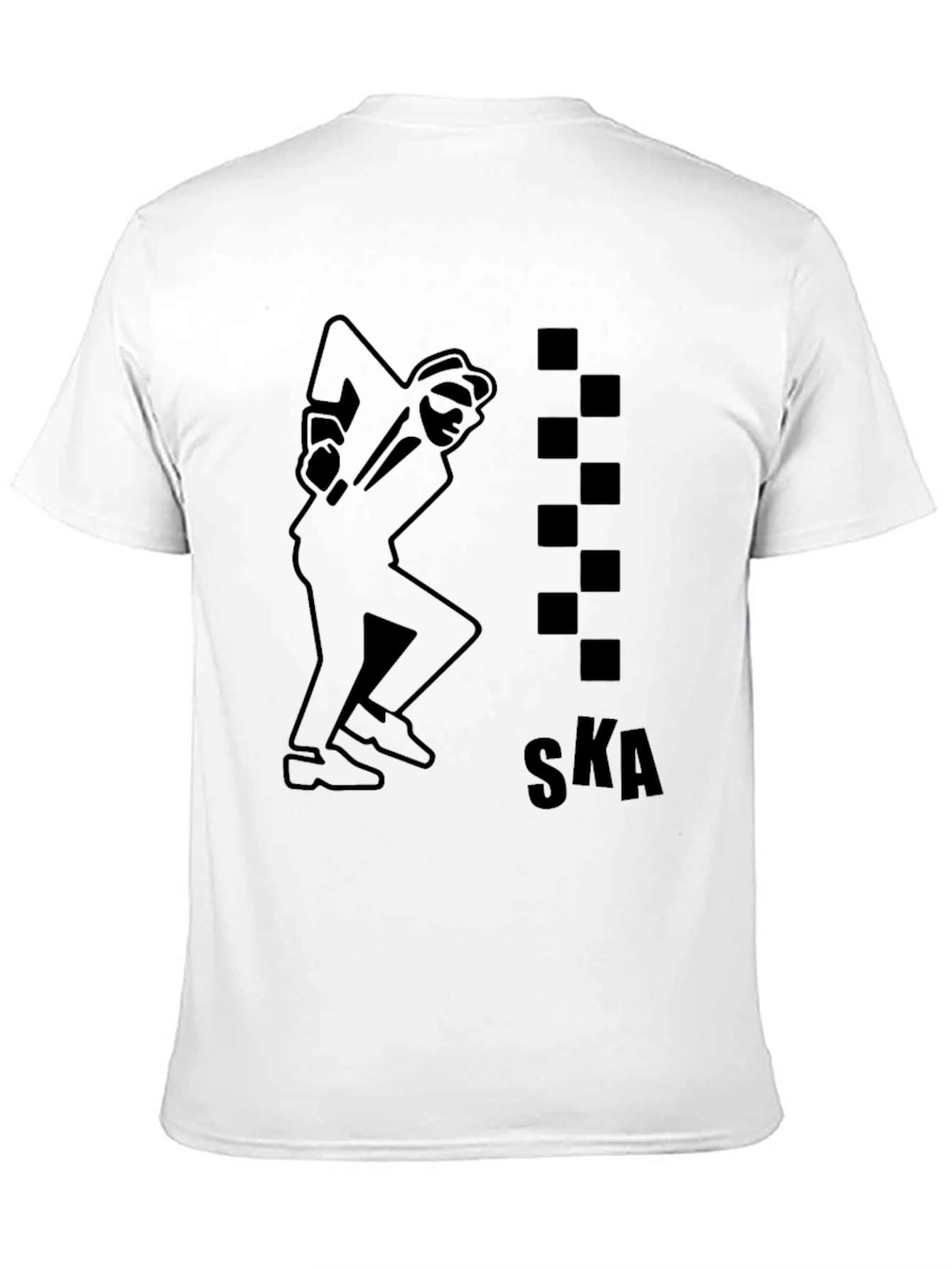 Ska Dancing Man Black T-Shirt