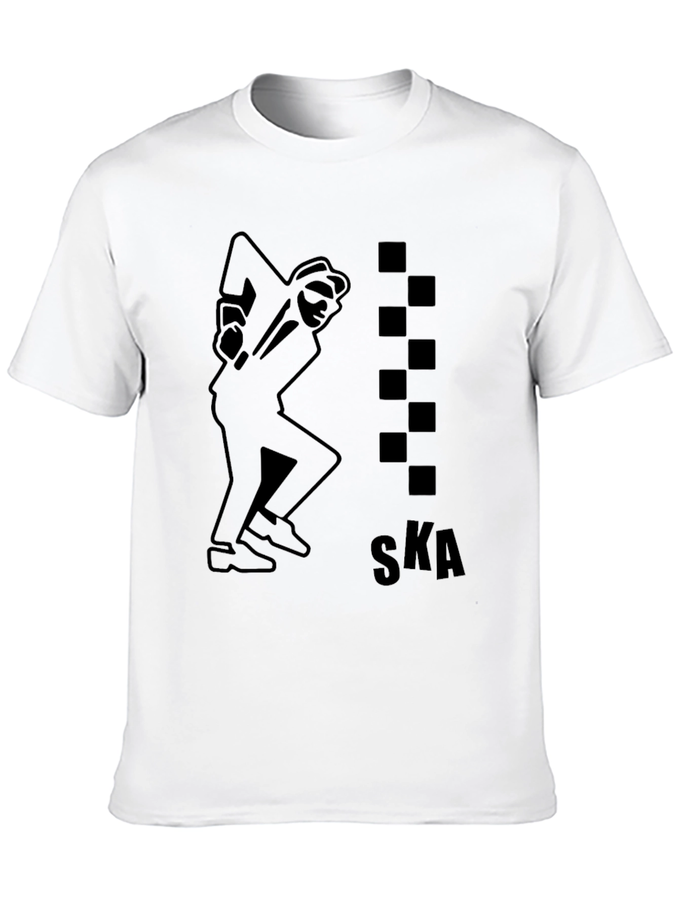 Ska Dancing Man Black T-Shirt