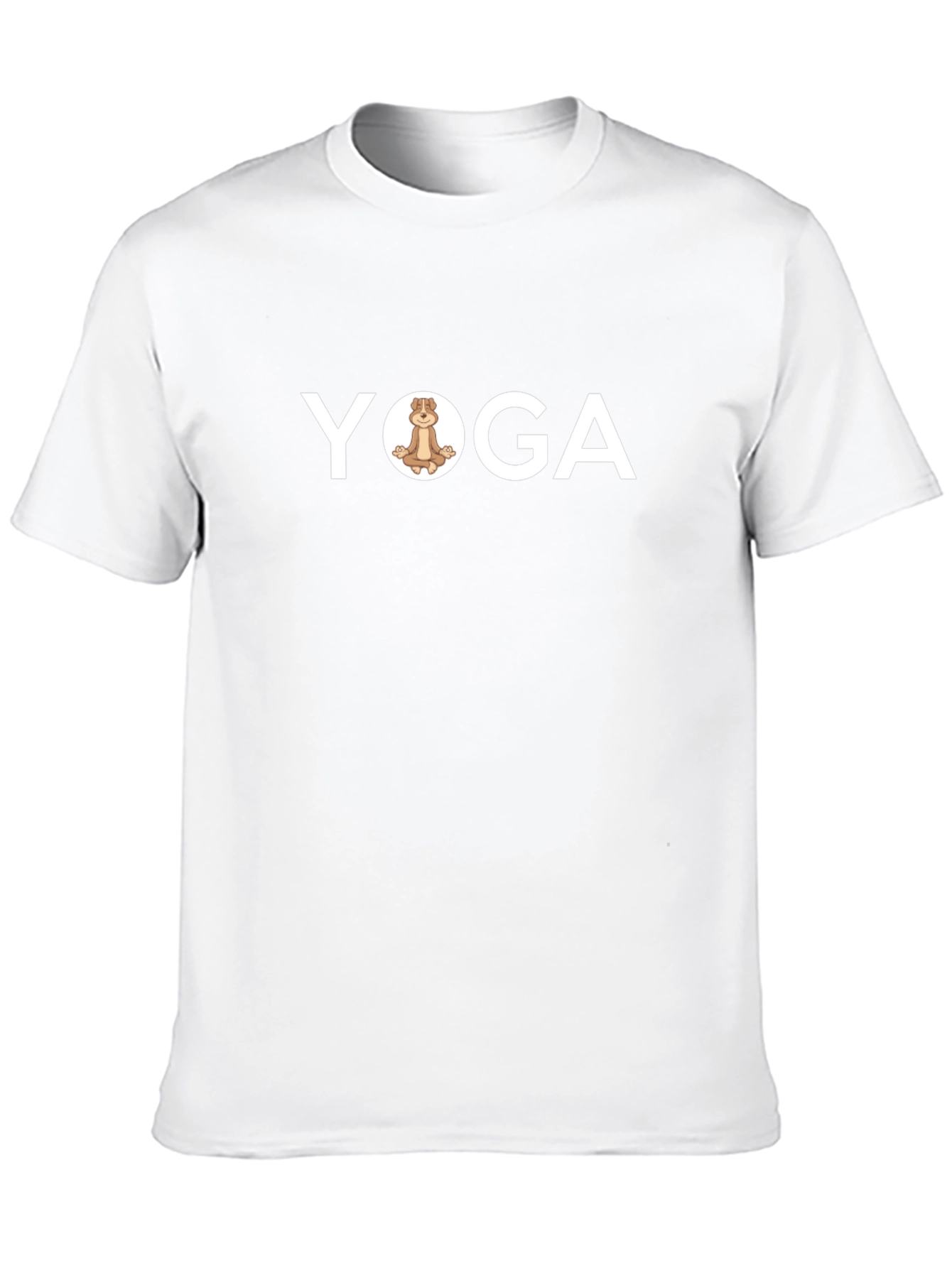 Yoga T-Shirt - Meditating Animal Design